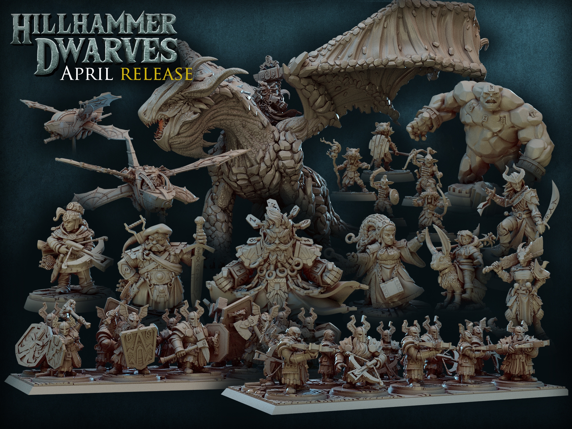 Titan-Forge – Hillhammer Dwarves – April 2022