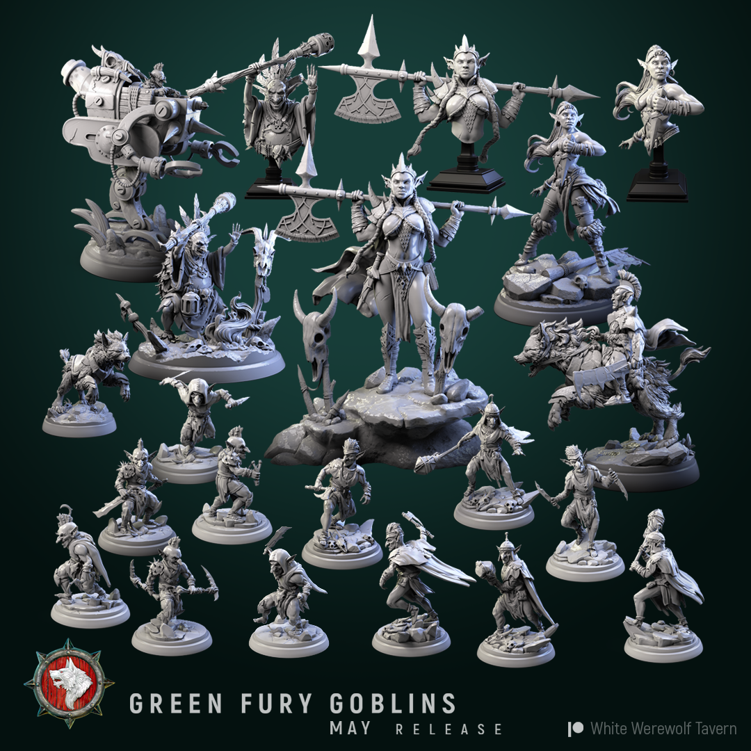 White Werewolf Tavern – Green Fury Goblins – May 2022