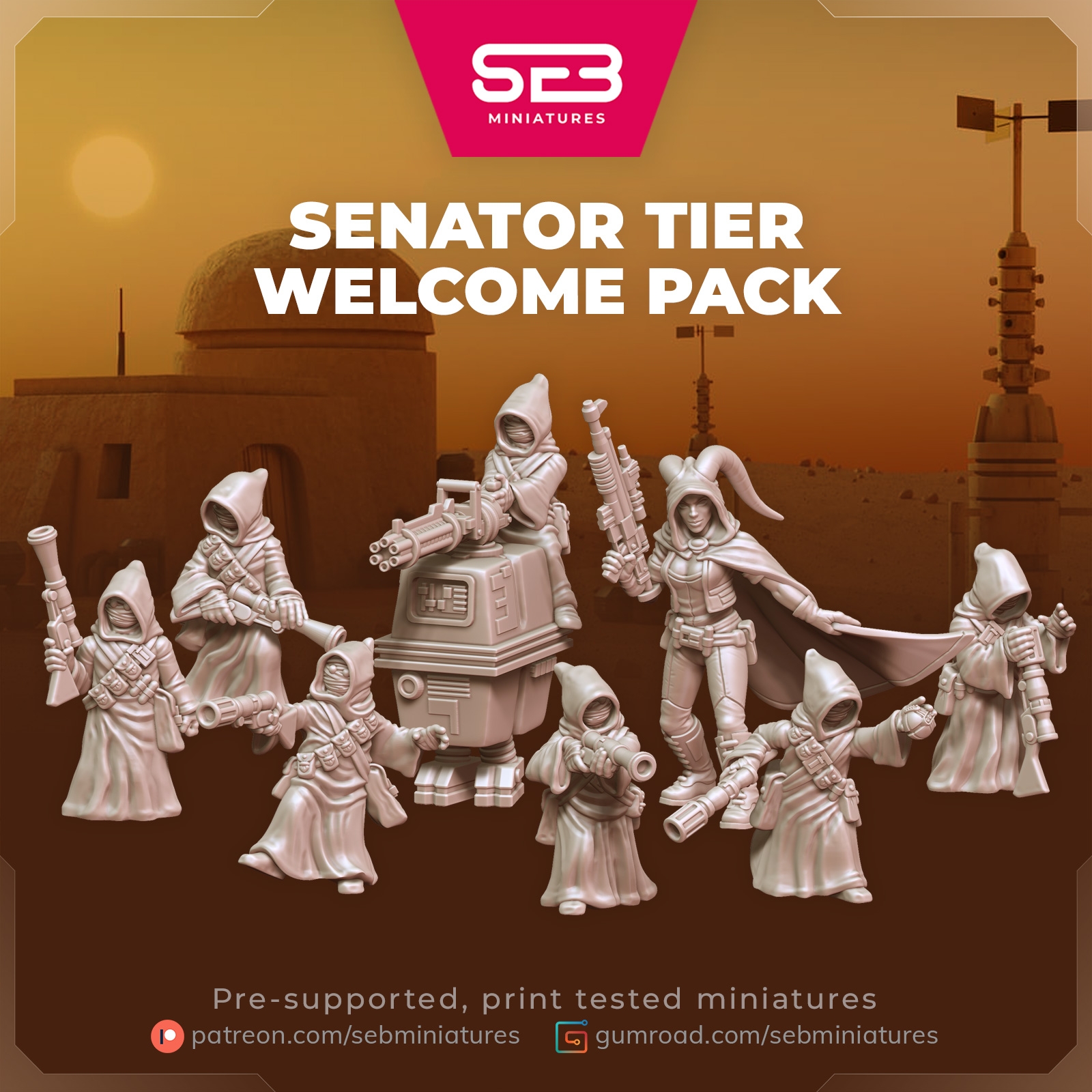 Anvilrage Studios – Sandi Gold and 7 Jawas – Welcome Pack