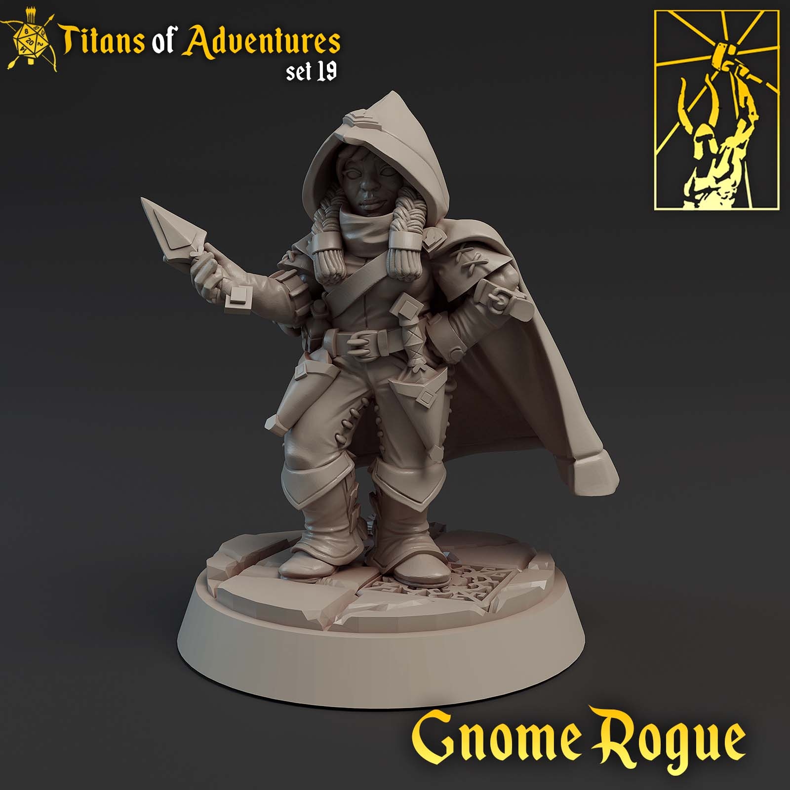 Titan-Forge – Gnome Rogue – Titans of Adventure