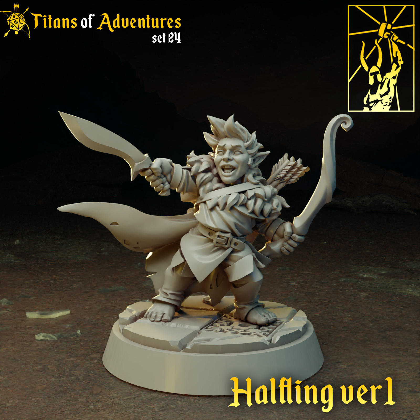 Titan-Forge – Halfling Ranger – Titans of Adventure