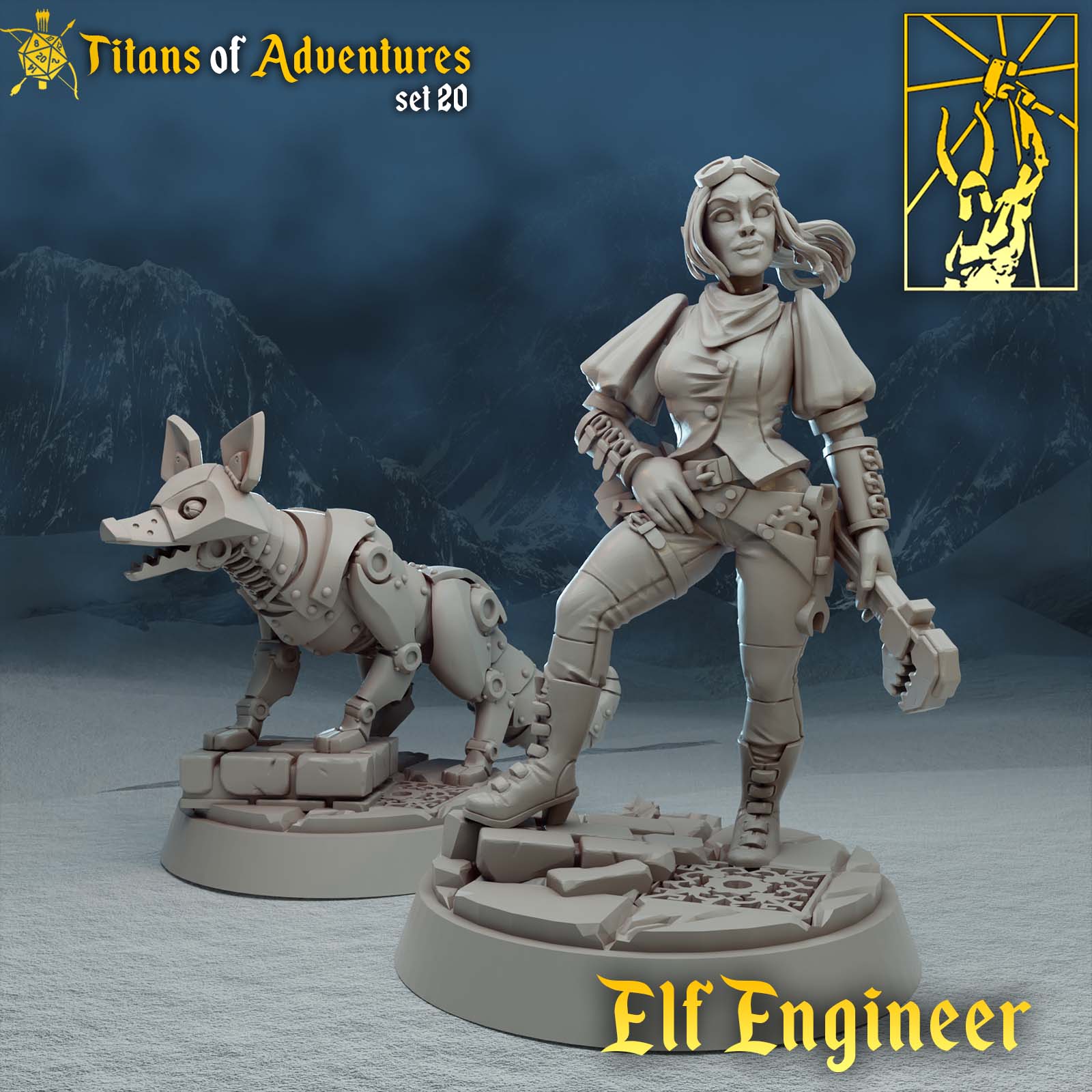 Titan-Forge – Elf Engineer (Artificer) – Titans of Adventure