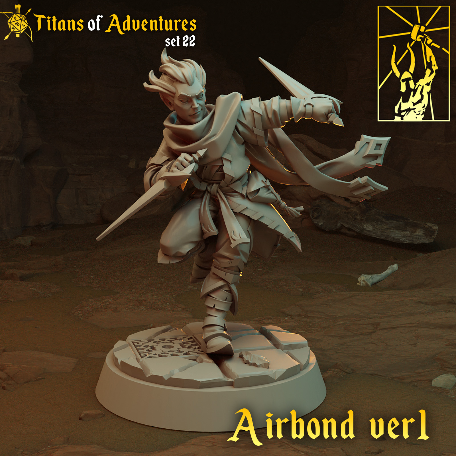 Titan-Forge – Airbond Genasi – Titans of Adventure