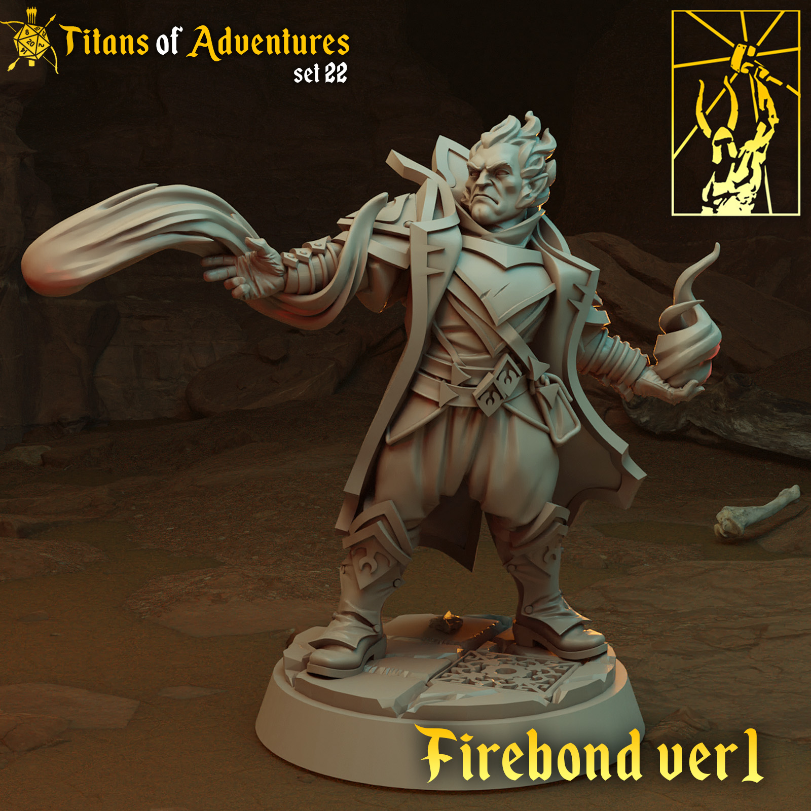 Titan-Forge – Firebond Genasi – Titans of Adventure