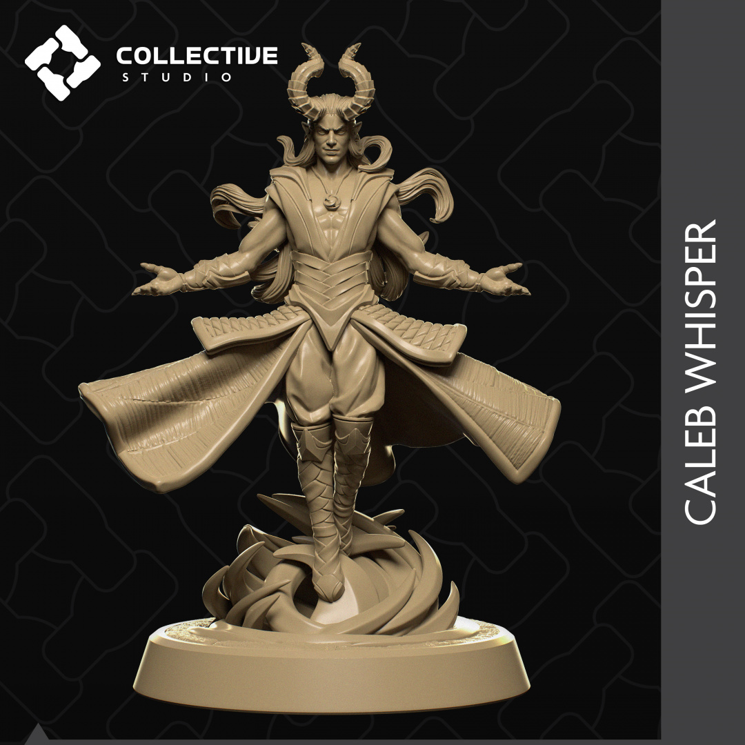 Collective Studio – Caleb Whisper – Tiefling – 3 Month Loyalty Reward