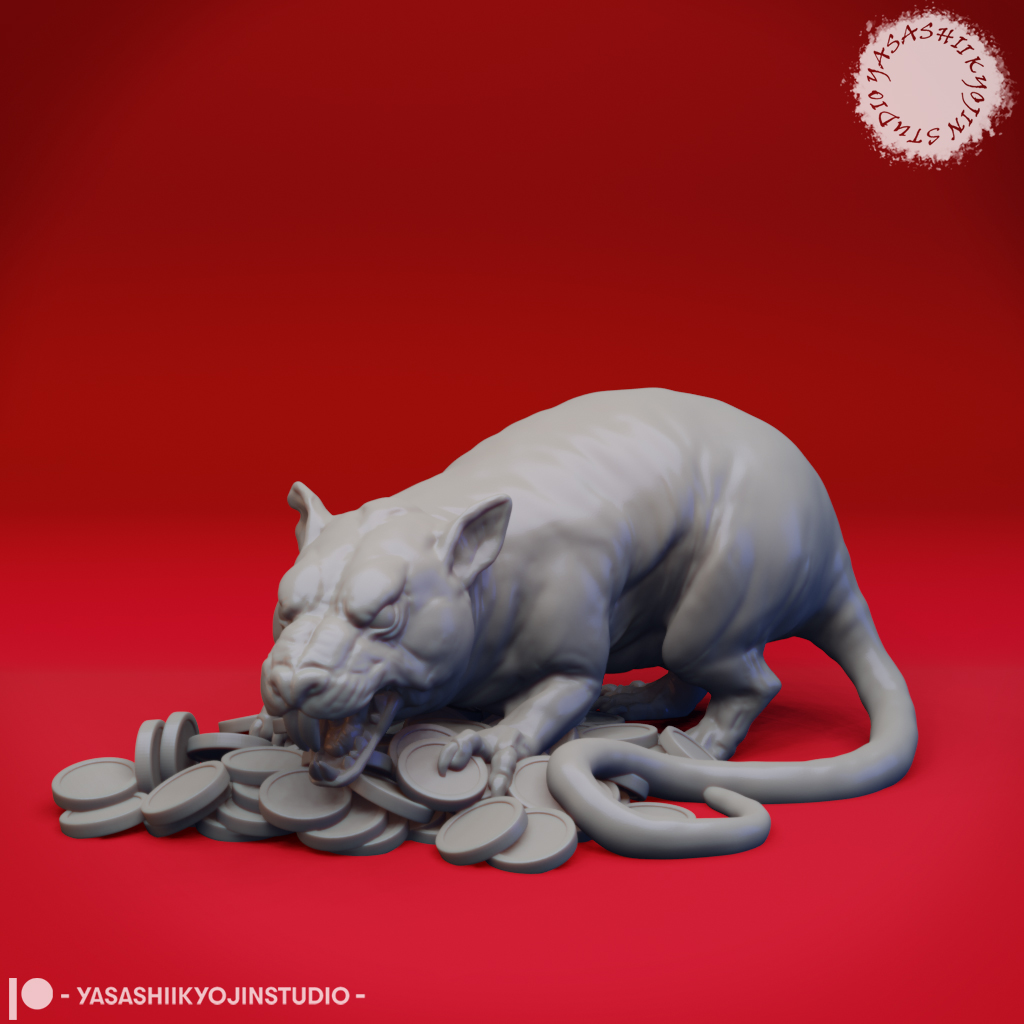 Yasashii Kyojin Studio – Giant Rat (Maks)