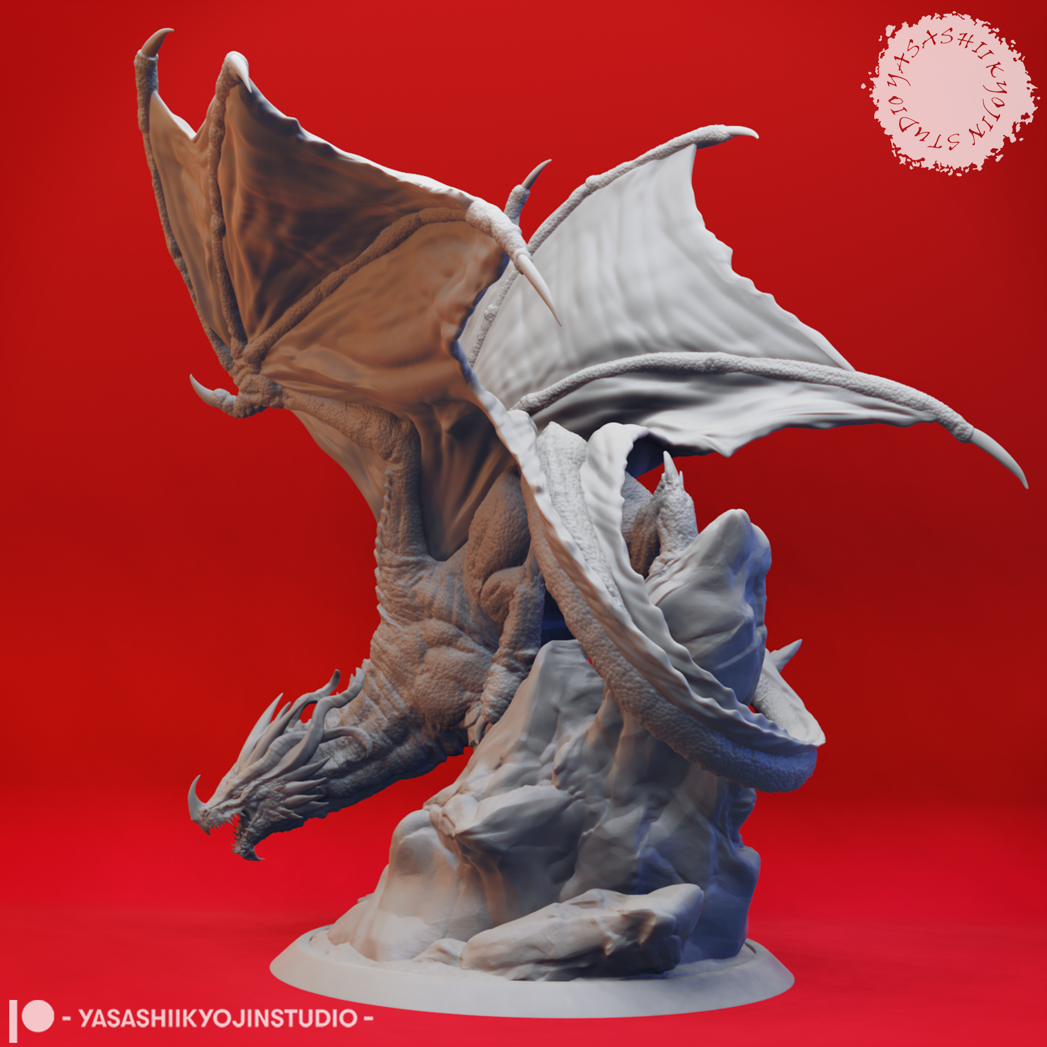 Yasashii Kyojin Studio – Ancient Red Dragon