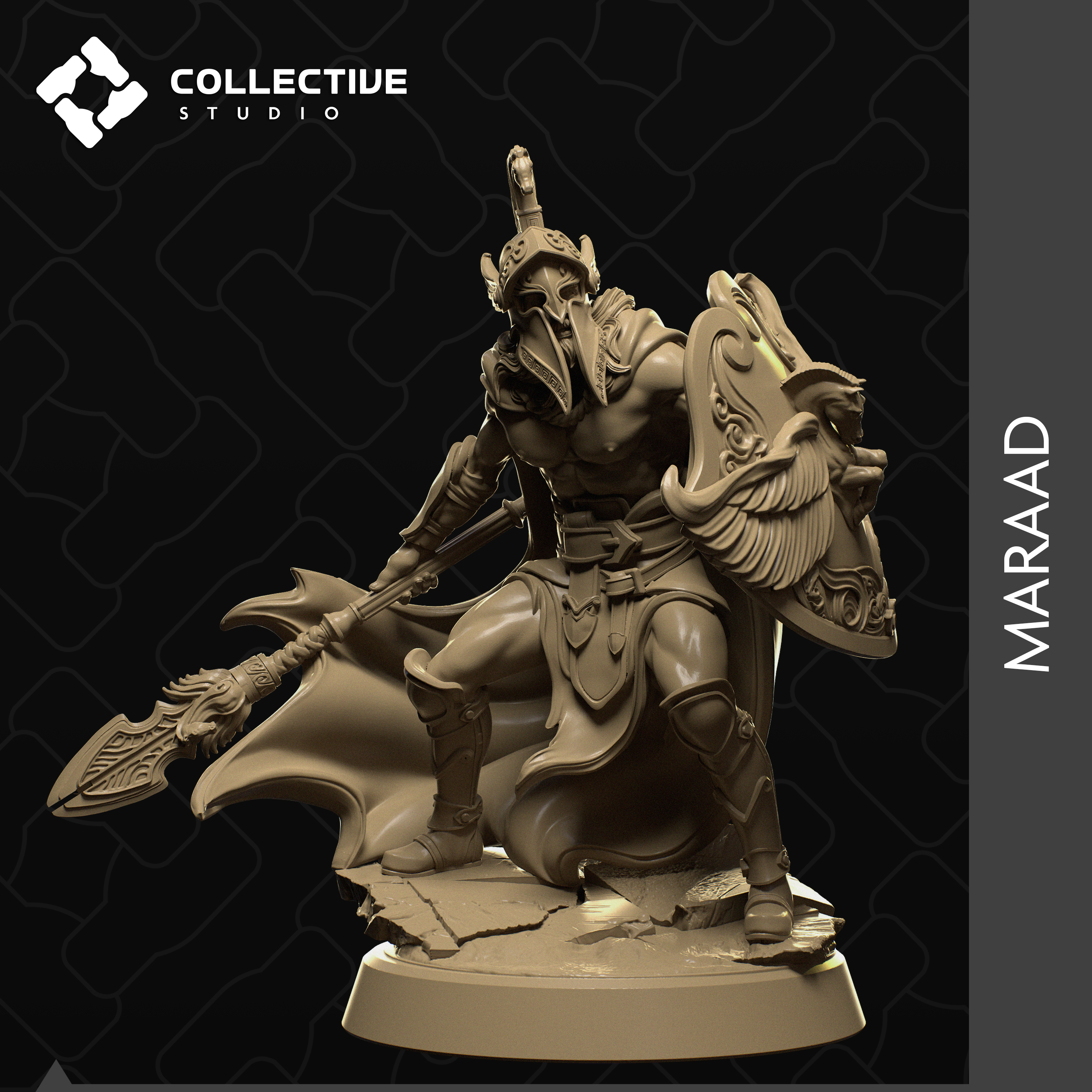 Collective Studio – Maraad Human Fighter