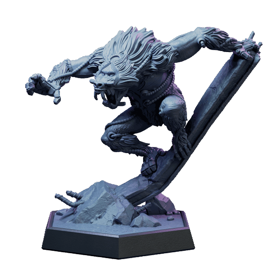 Loot Studios – Ikifar Cyber Mandrill