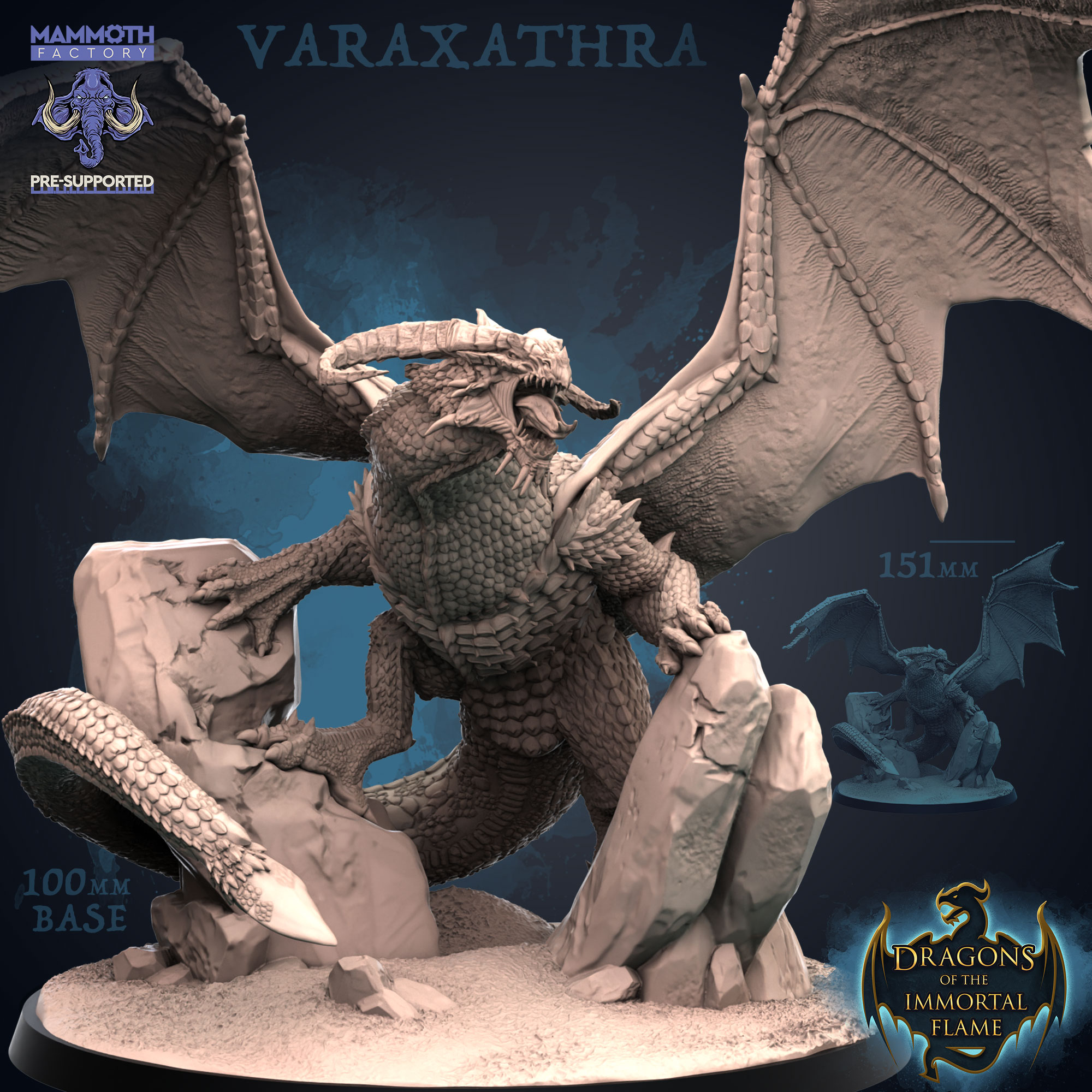 Mammoth Factory – Varaxathra – Dragons of the Immortal Flame