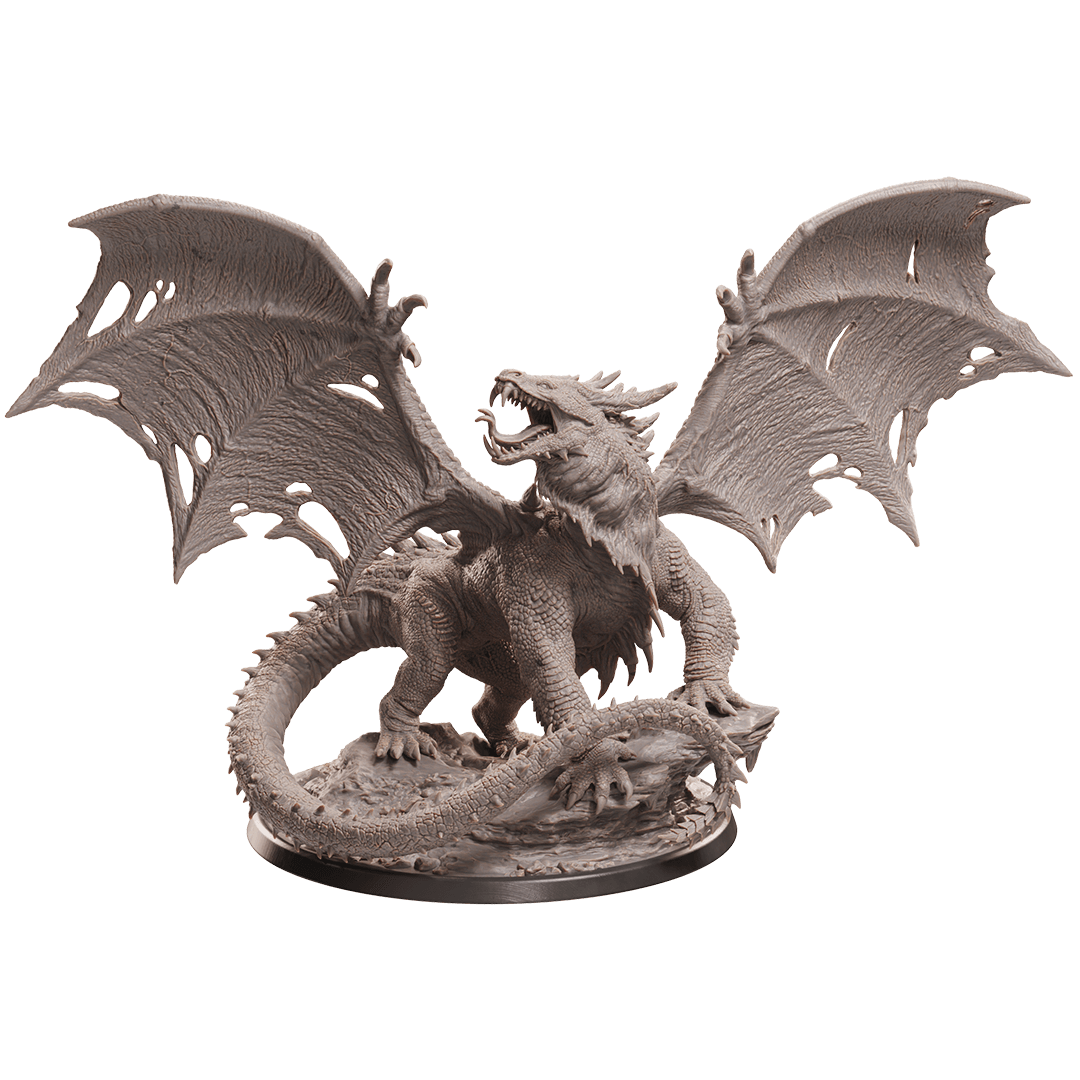 Loot Studios – Glutandur Venom Dragon – Adult Green Dragon