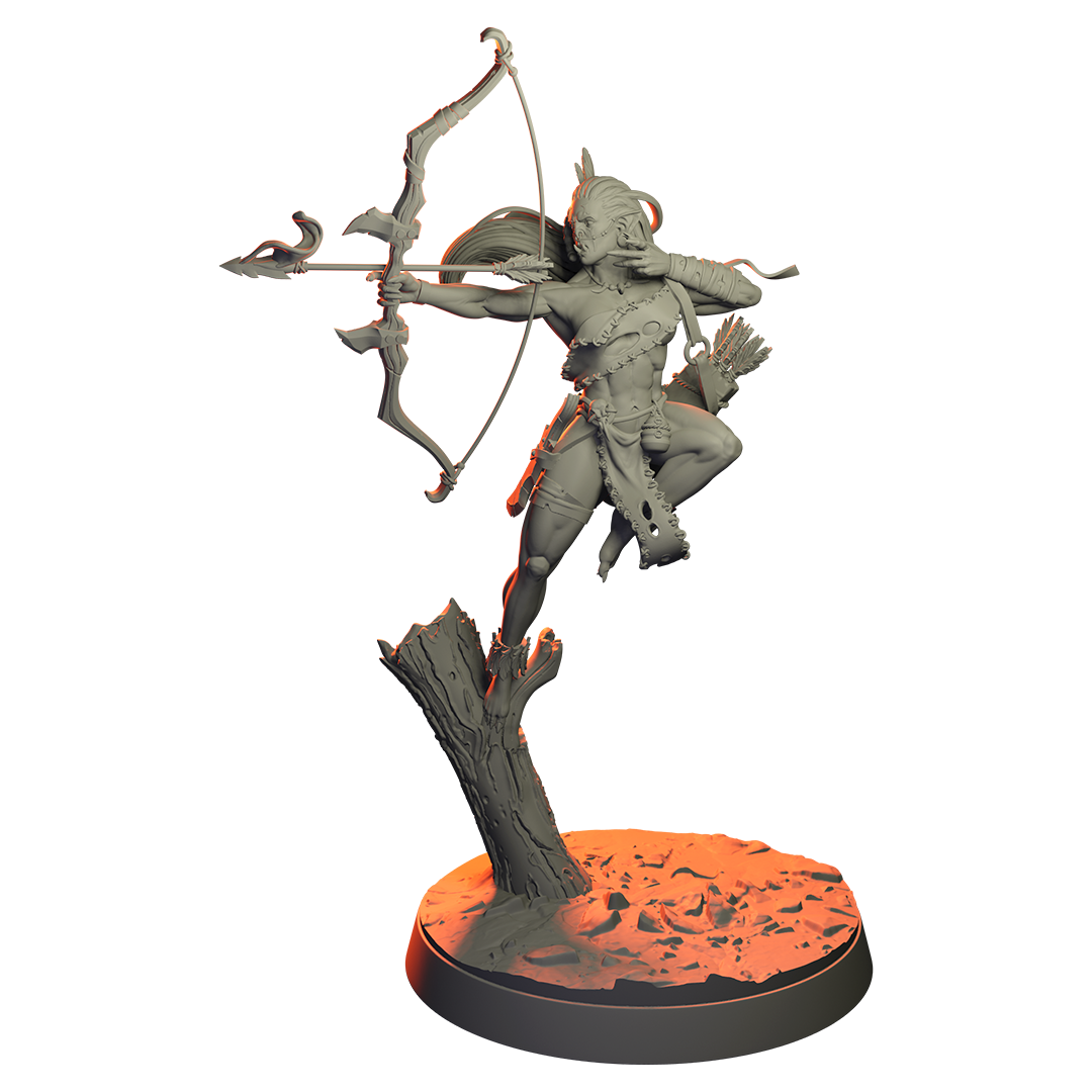 STL Miniatures – Orc Archer