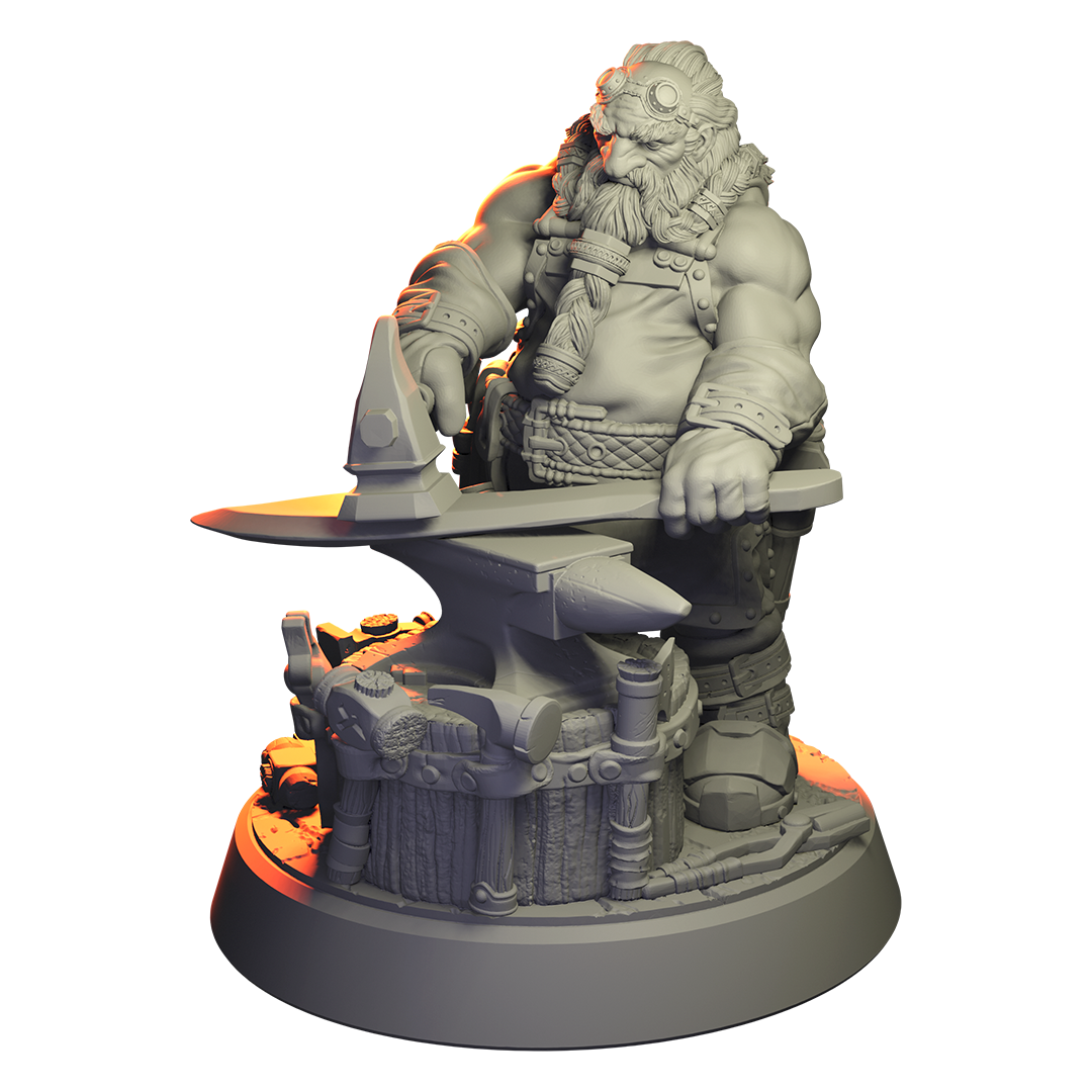 Collective Studio – Dwarven Blacksmith