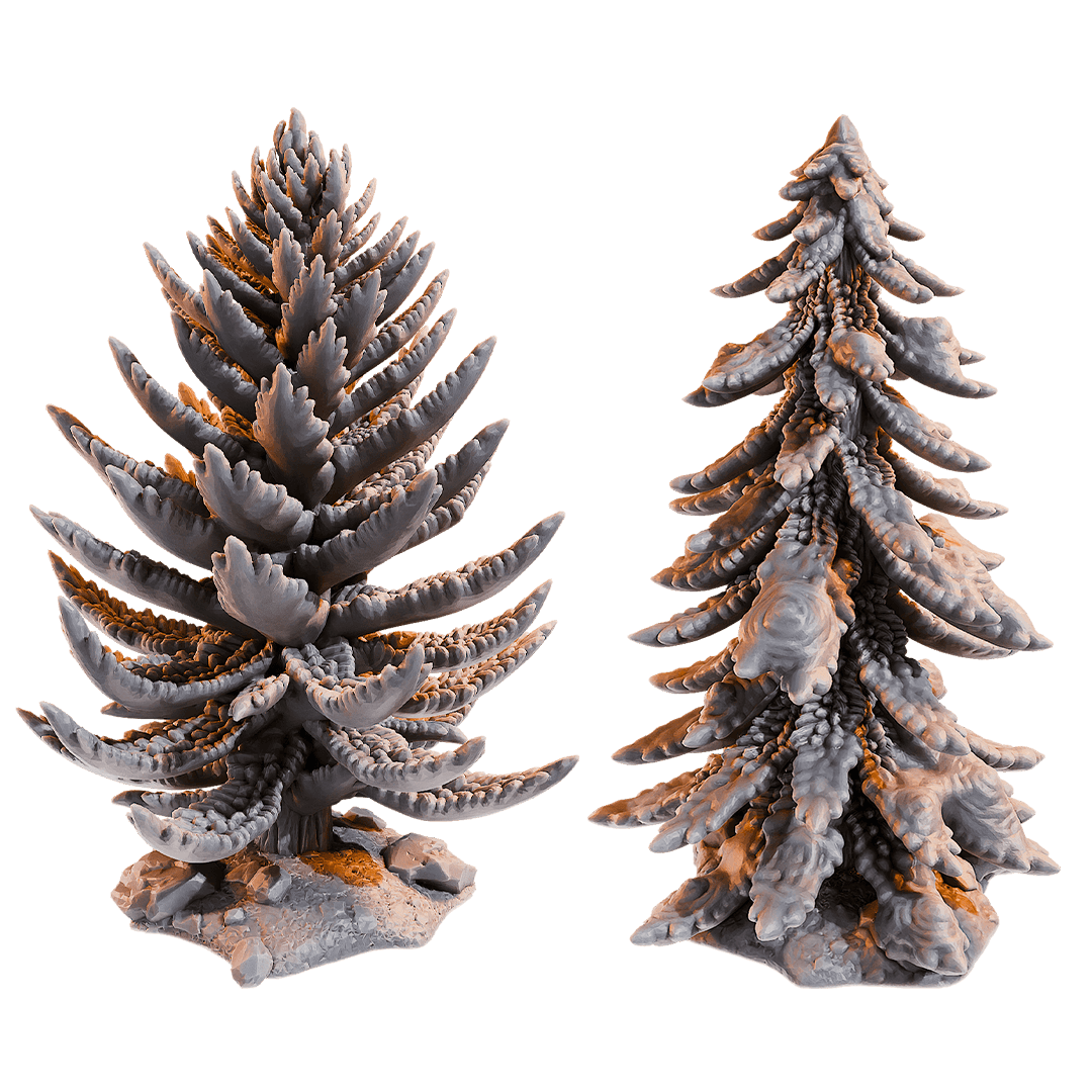 Loot Studios – Pine Tree & Snowy Pine Tree