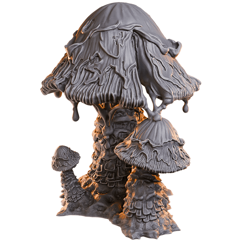 Loot Studios – Tall mushroom 1