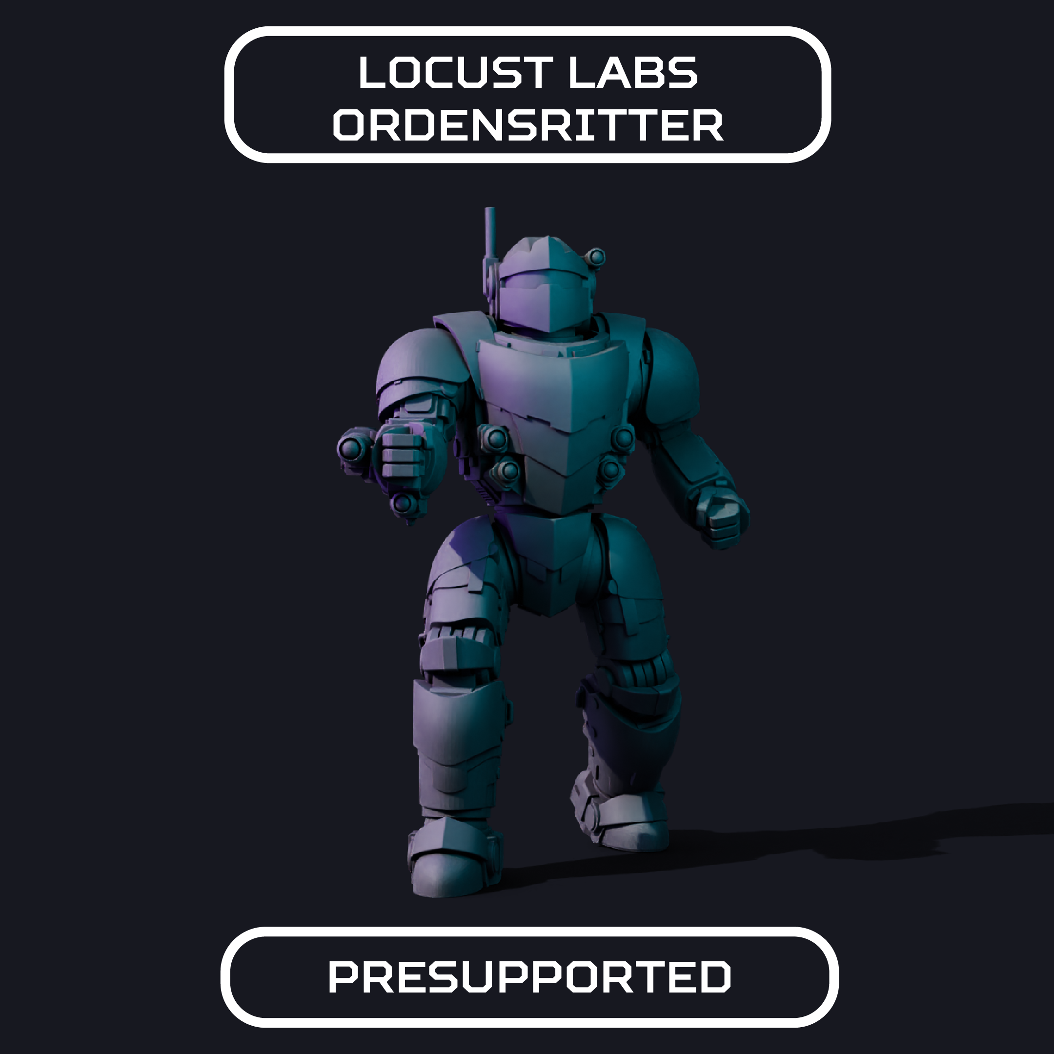 Locust Labs – Ordensritter (Black Knight) – March 2024