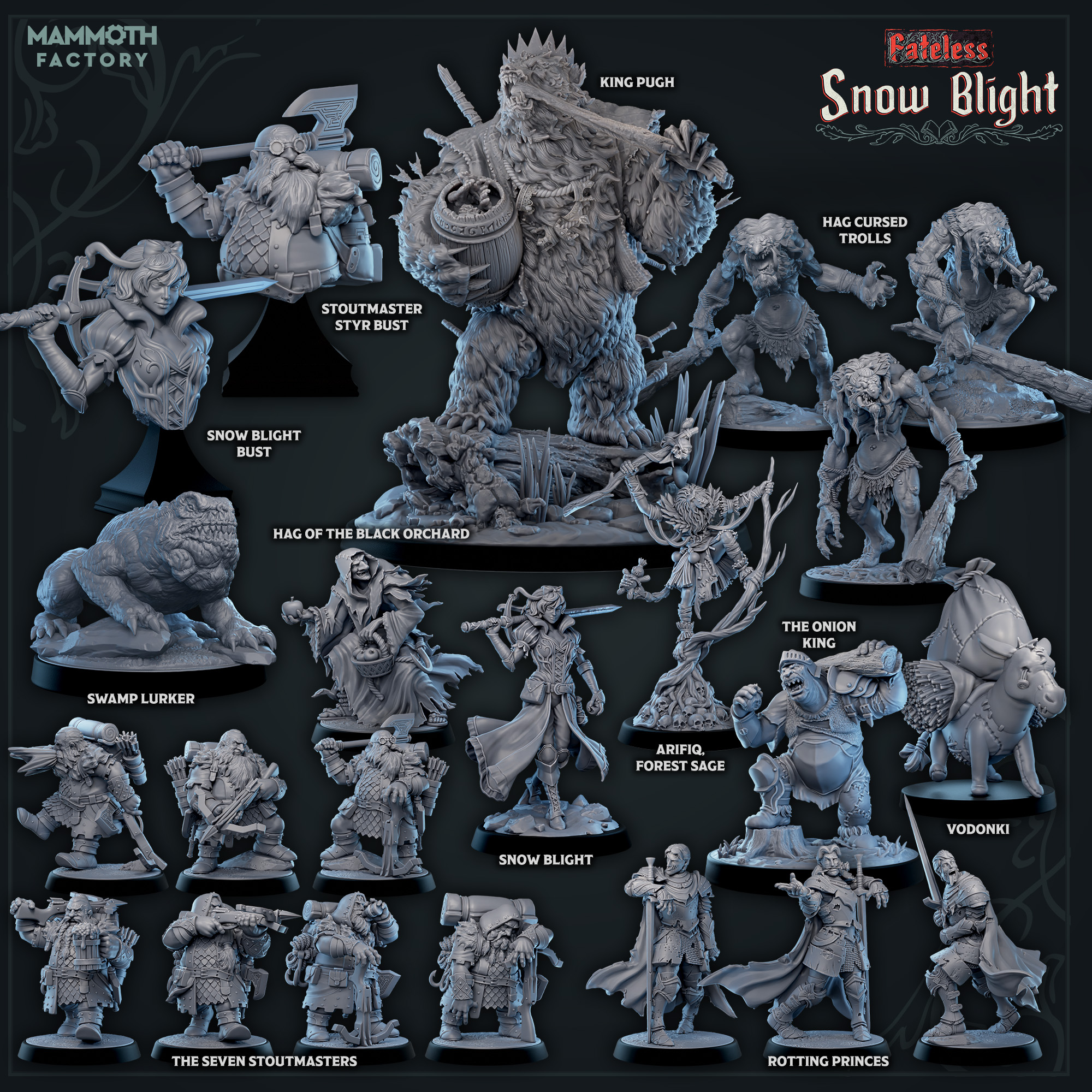 Mammoth Factory – Snow Blight – Fateless – January 2025